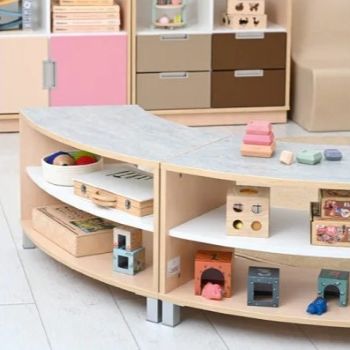 Mobilier classe avec plateau acoustique